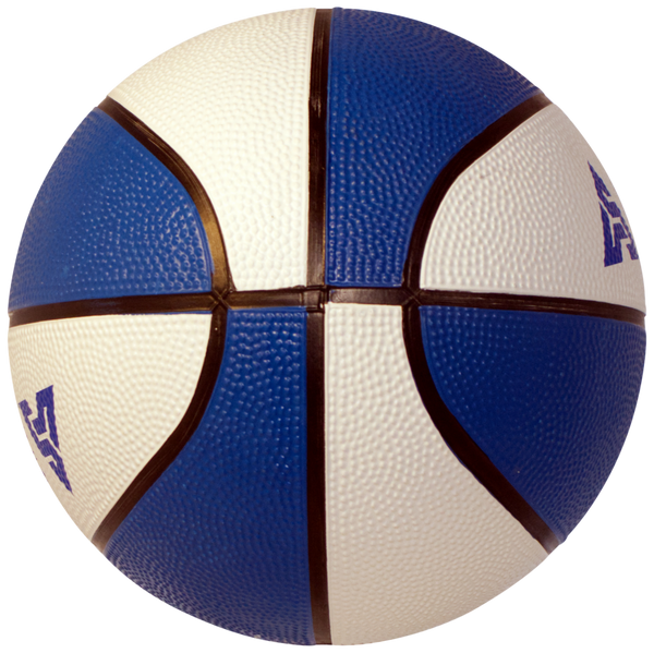 Sterling Athletics Royal/White Indoor/Outdoor Rubber Basketball