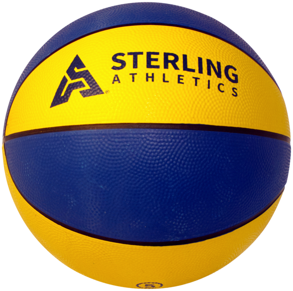 Sterling Athletics Navy/Gold Indoor/Outdoor Rubber Basketball