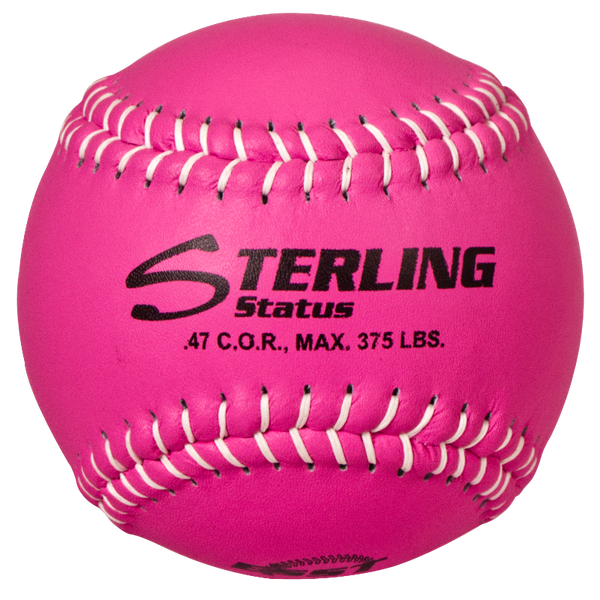 Sterling Athletics Hot Pink Club Fastpitch Game Leather Softball