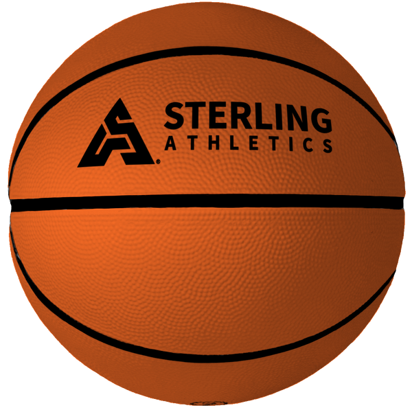 Sterling Athletics Orange Indoor/Outdoor Rubber Basketball