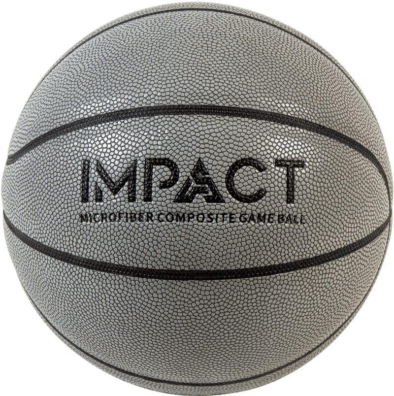 Sterling Athletics Impact™ Composite Leather Indoor/Outdoor Game Basketball - Grey