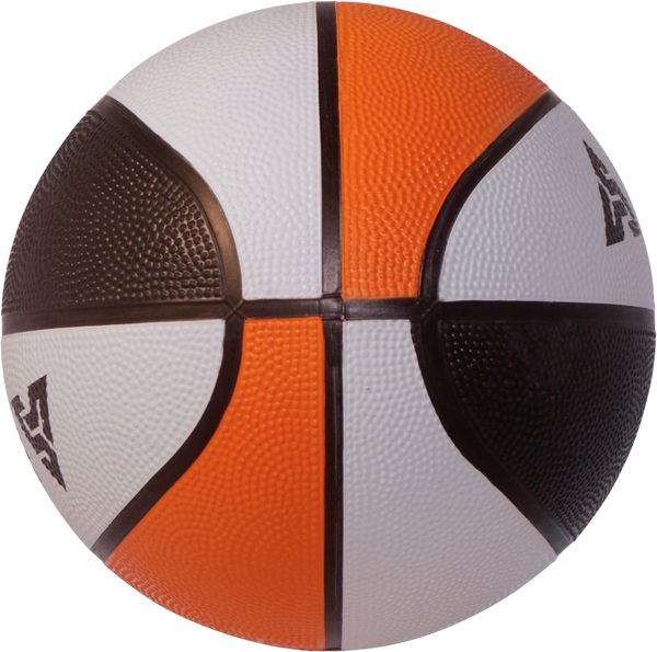 Sterling Athletics Orange/Black/White Indoor/Outdoor Rubber Basketball