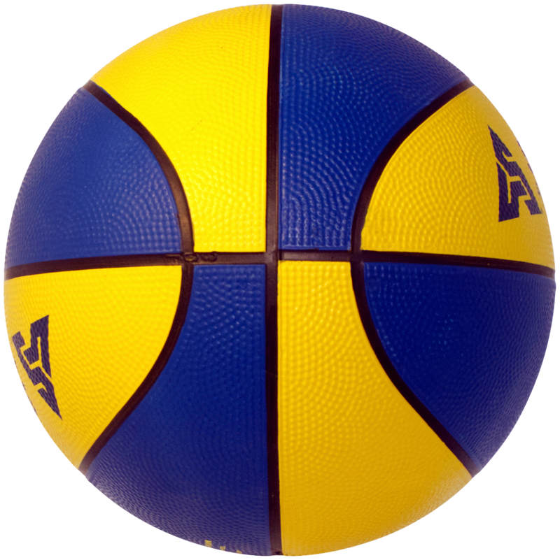 Sterling Athletics Navy/Gold Indoor/Outdoor Rubber Basketball