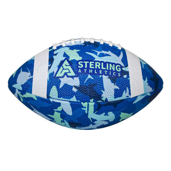 Sterling Athletics Shark Camo Superior Grip Football
