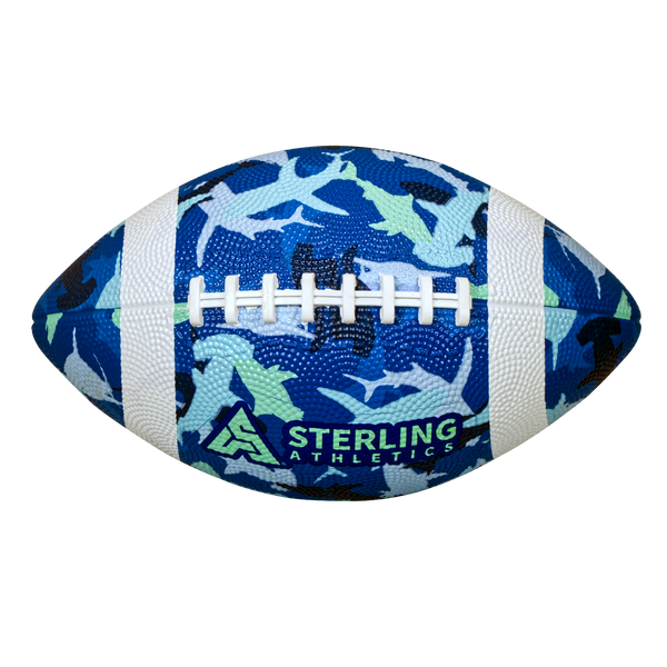 Sterling Athletics Shark Camo Superior Grip Football