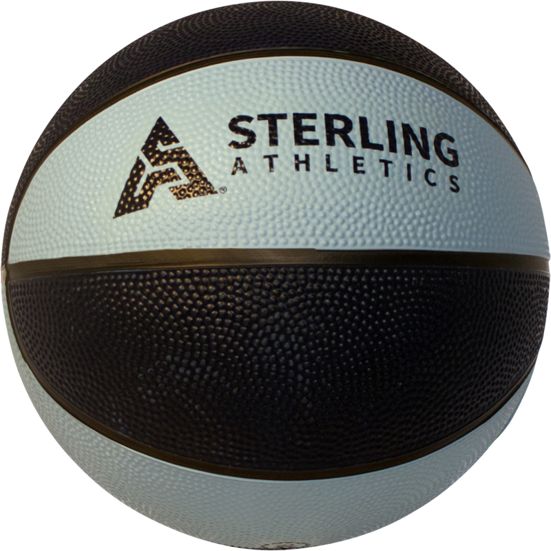 Sterling Athletics Navy/Carolina Indoor/Outdoor Rubber Basketball