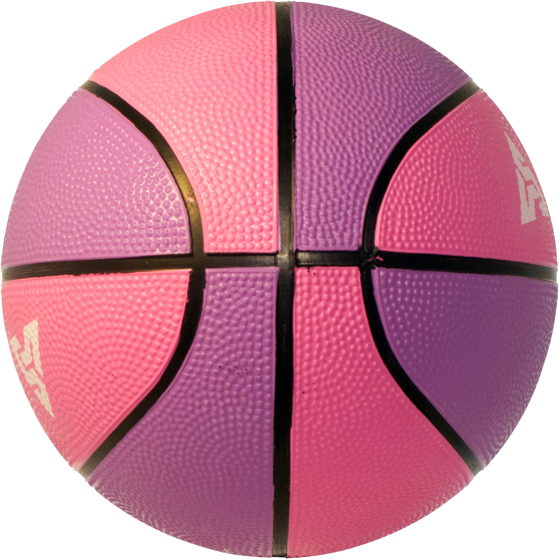 Sterling Athletics Purple/Pink Indoor/Outdoor Rubber Basketball