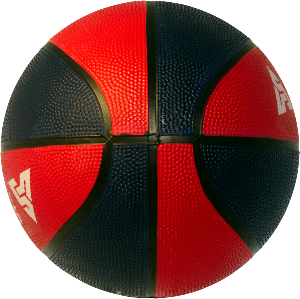 Sterling Athletics Black/Red Indoor/Outdoor Rubber Basketball