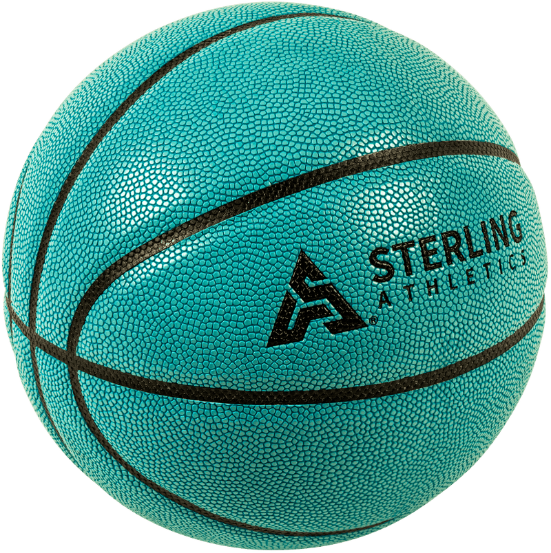 Sterling Athletics Impact™ Composite Leather Indoor/Outdoor Game Basketball - Teal