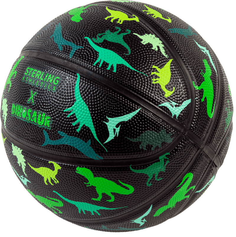 Sterling Athletics Dinosaur Camo Superior Grip Indoor/Outdoor Basketball