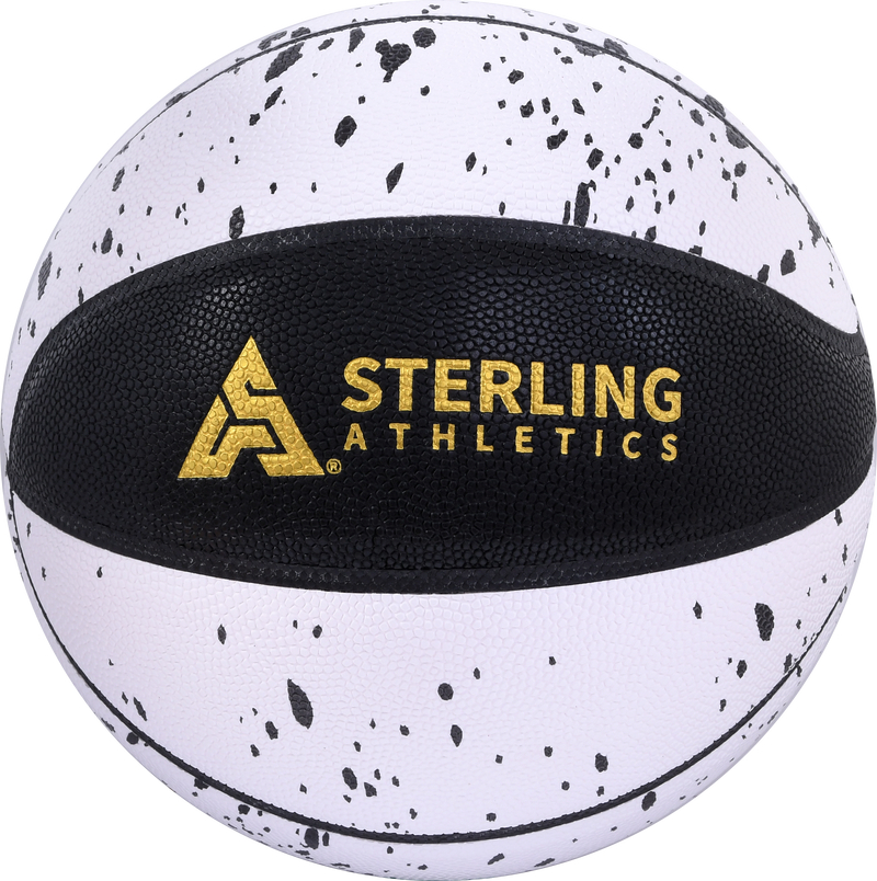 Sterling Athletics Impact™ Composite Leather Indoor/Outdoor Game Basketball - Splatter